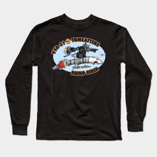 Tomcatters Rhino Nose Art Long Sleeve T-Shirt